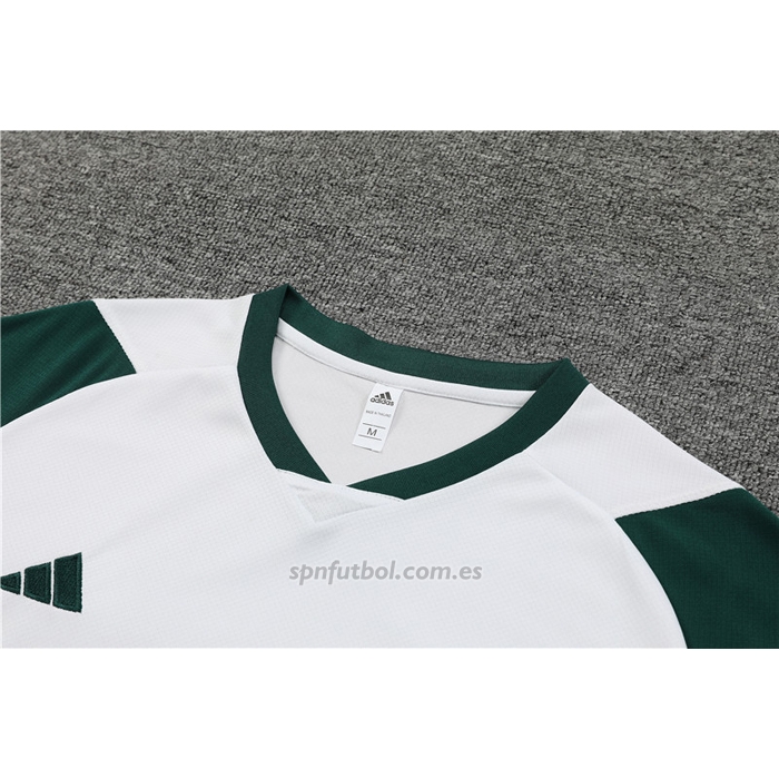 Chandal del Mexico Manga Corta 2023-2024 Blanco - Pantalon Corto